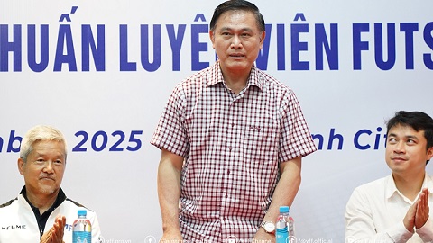 20 học viên hoàn thành khóa học HLV futsal AFC Cấp 2 năm 2025  20 học viên hoàn thành khóa học HLV futsal AFC Cấp 2 năm 2025